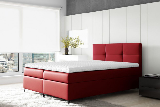 Boxspring postel Bora 160x200 cm - výběr barev