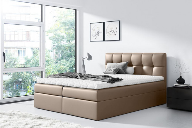Boxspring postel Borneo 260x200 cm - výběr barev