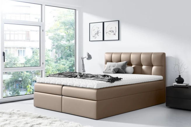 Boxspring postel Borneo 260x200 cm - výběr barev
