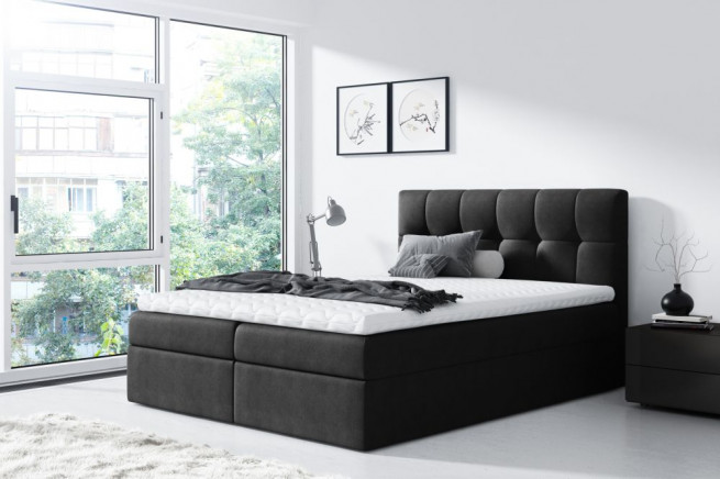 Boxspring postel Borneo 240x200 cm - výběr barev