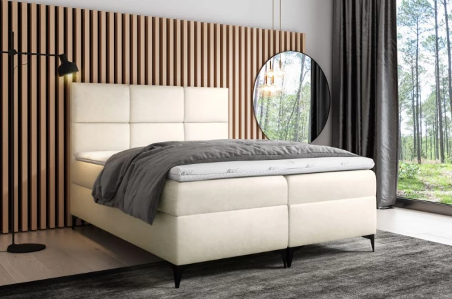 Postel boxspring Fancy 160x200 cm - výběr barev