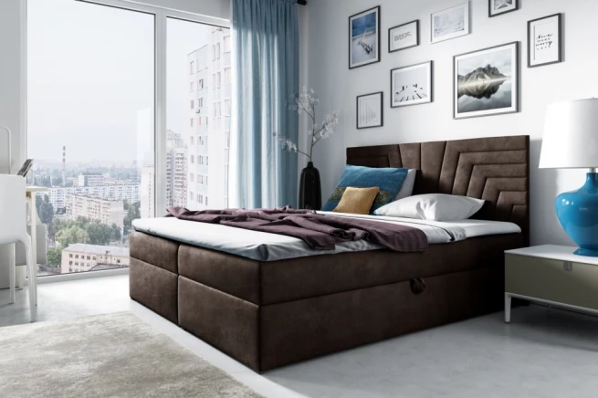 Postel boxspring Primo 4 180x200 cm - výběr barev