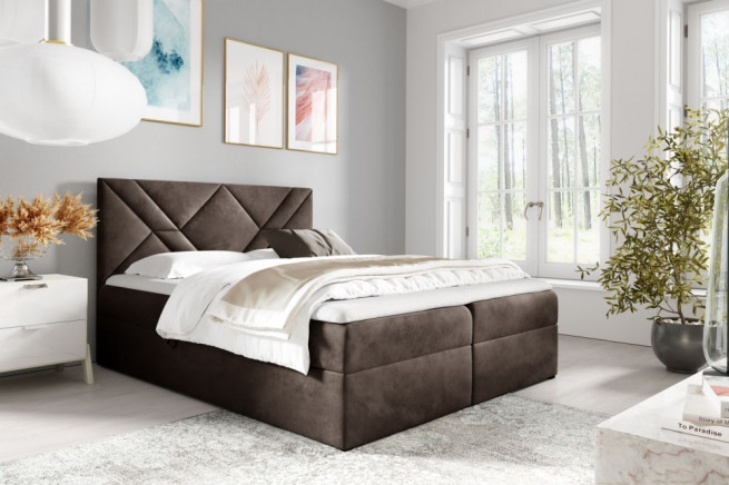 Postel boxspring Primo 6 180x200 cm - výběr barev