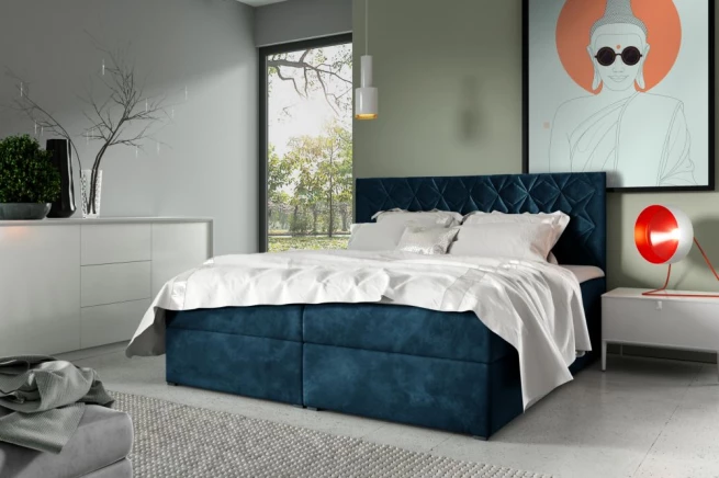 Postel boxspring Primo 7 180x200 cm - výběr barev