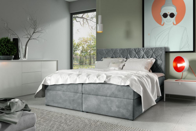 Postel boxspring Primo 7 120x200 cm - výběr barev