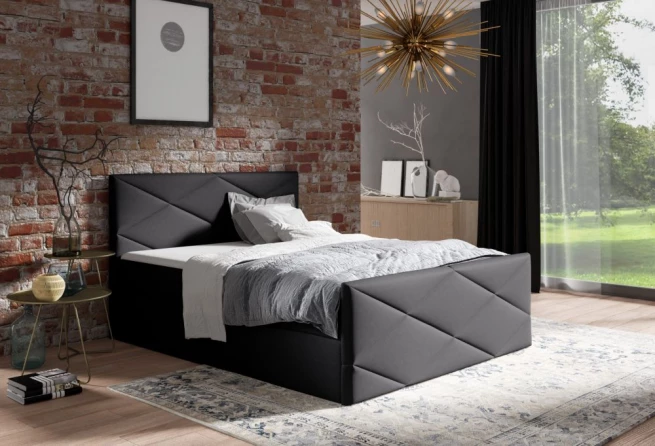 Postel boxspring Riviera Lux 140x200 cm - výběr barev