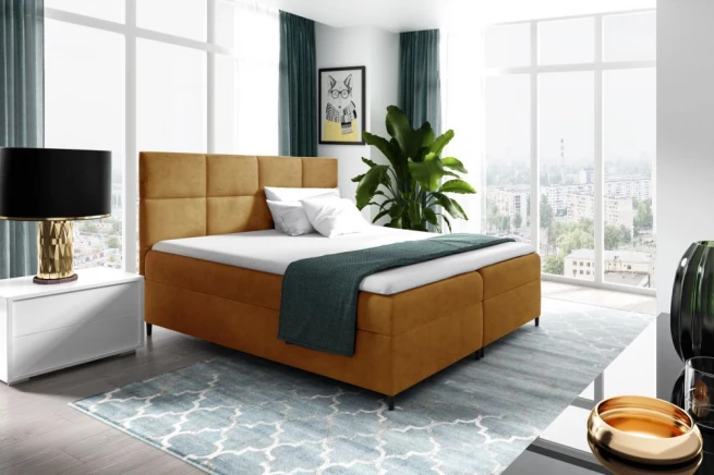 Postel boxspring Roxy 160x200 cm - výběr barev