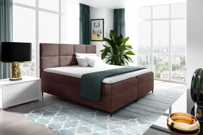 Postel boxspring Roxy 140x200 cm - výběr barev