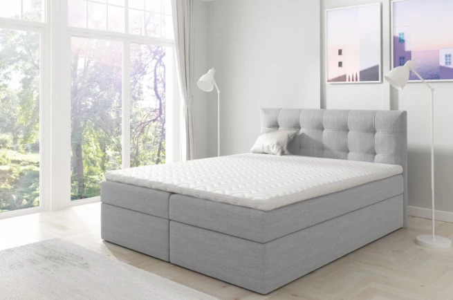Postel boxspring Tesla 160x200 cm - výběr barev