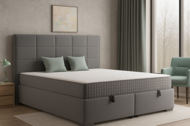 Čalouněná postel Irmina