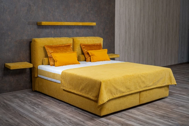 Luxusní postel 200x200 s úložným prostorem Jarma