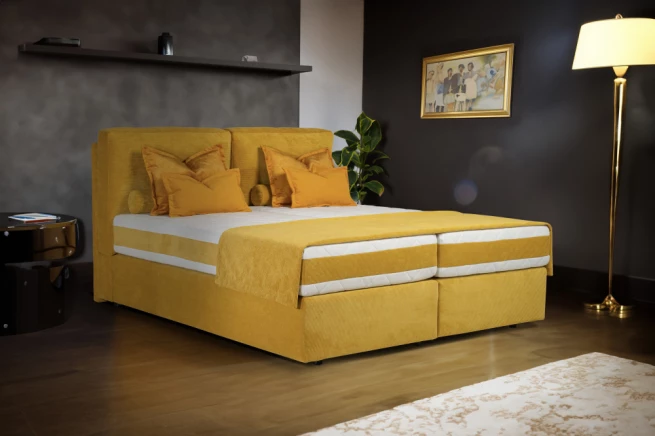 Luxusní postel 150x200 s úložným prostorem Jarma