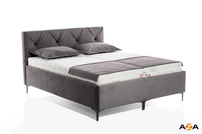 Čalouněná postel s masivním roštem Jupiter 190x200 cm