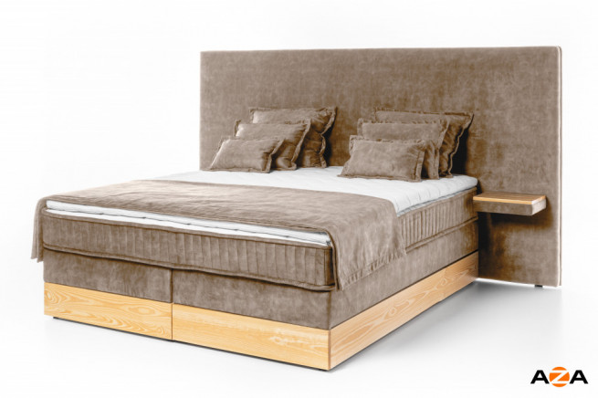 Luxusní postel 150x220 s úložným prostorem Kansas