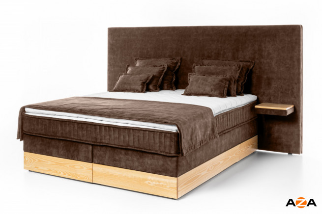 Luxusní postel 160x220 s úložným prostorem Kansas