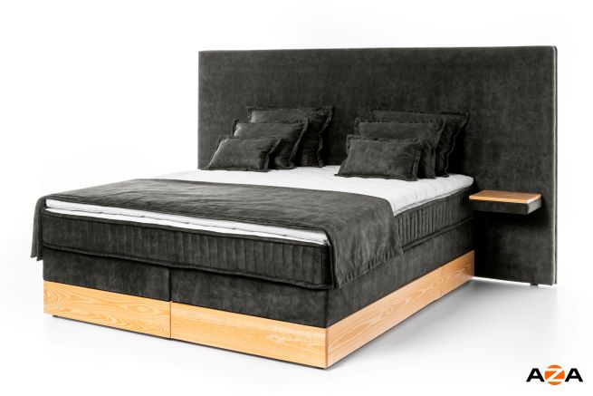 Luxusní postel 180x220 s úložným prostorem Kansas