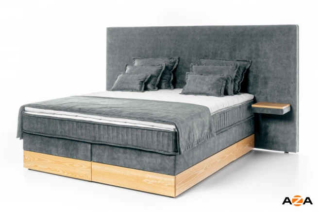 Luxusní postel 190x220 s úložným prostorem Kansas