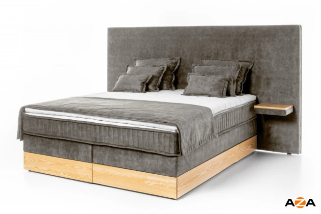 Luxusní postel 200x220 s úložným prostorem Kansas