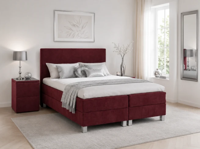 Postel 170x200 boxspring Dita kontinentální americká -…
