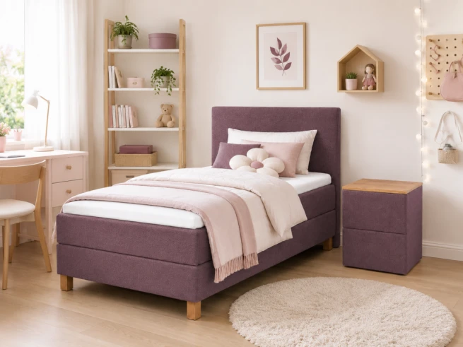 Postel 80x200 boxspring Dita kontinentální americká - výběr…
