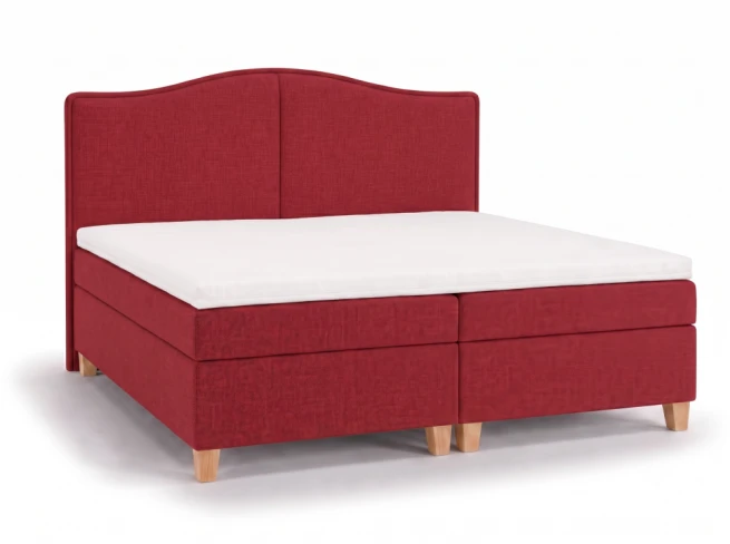 Postel boxspring Ondra 220x220 volitelná výška ložné plochy