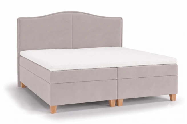 Postel boxspring Ondra 190x220 volitelná výška ložné plochy