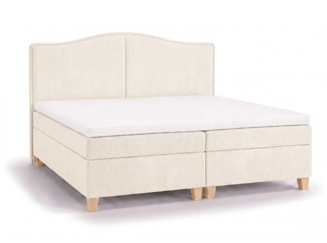 Postel boxspring Ondra 160x200 volitelná výška ložné plochy