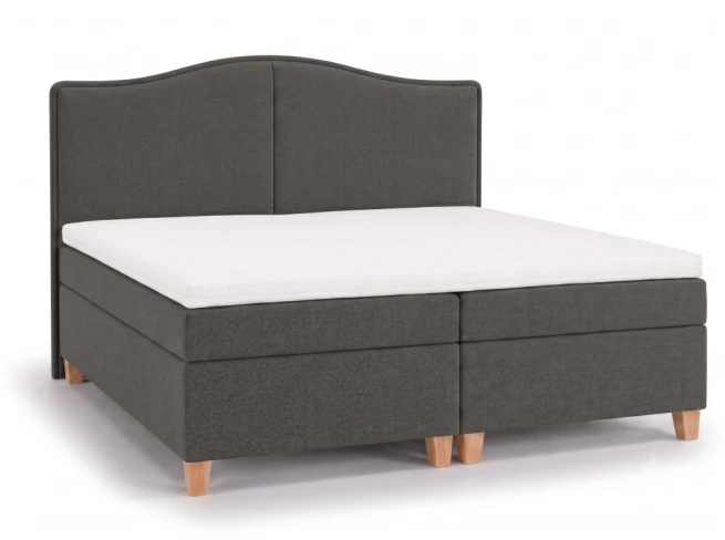 Postel boxspring Ondra 210x220 volitelná výška ložné plochy