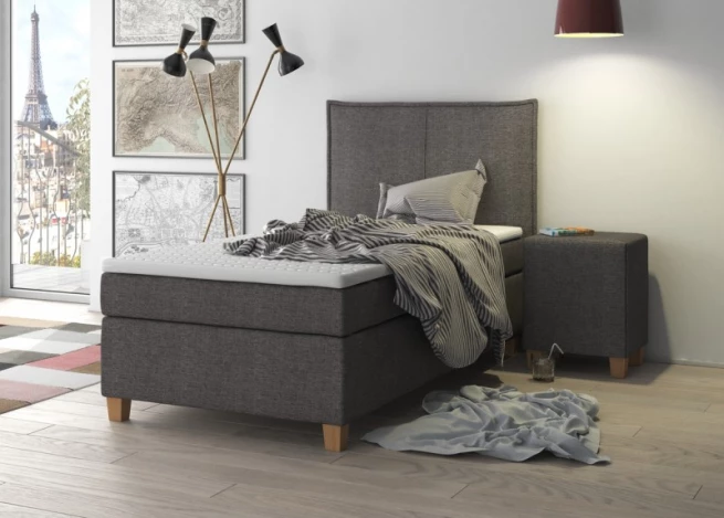 Postel boxspring Ondra 120x220 volitelná výška ložné plochy