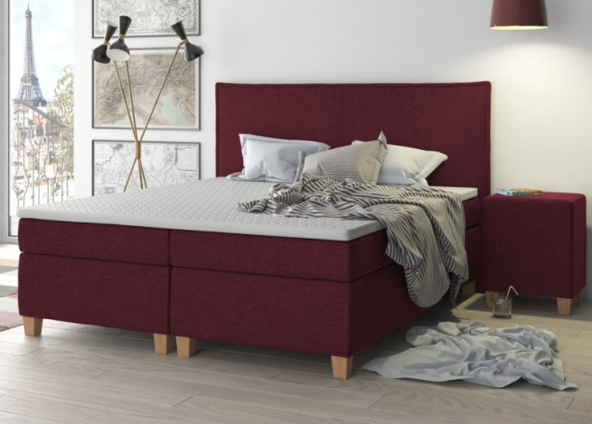 Postel boxspring Ondra 150x200 volitelná výška ložné plochy