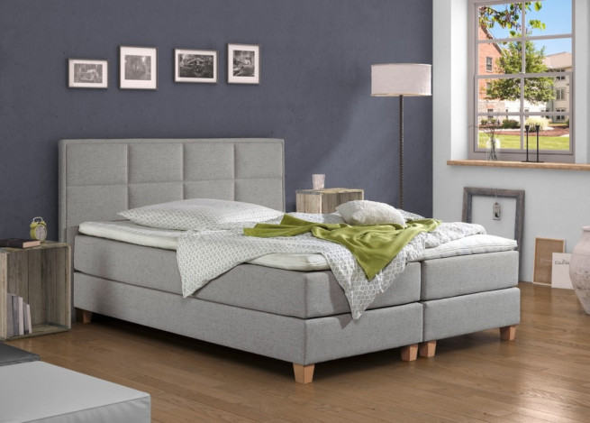 Postel boxspring Monaco 220x220 - výběr barev