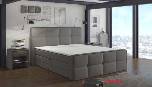 Paris postel boxspring 180x200 s úložným prostorem