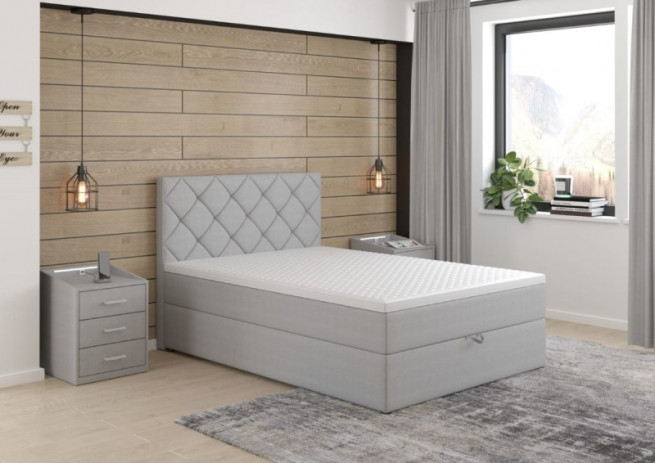 Postel boxspring Praga 120x200 výběr barev