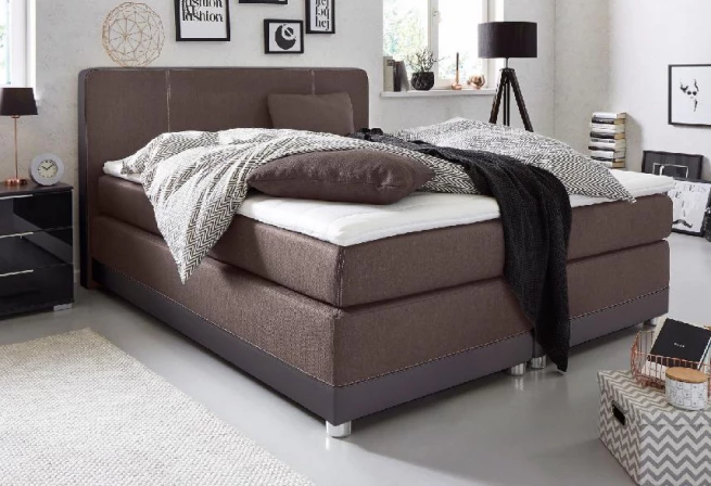 Postel boxspring Sara 140x220 - výběr barev
