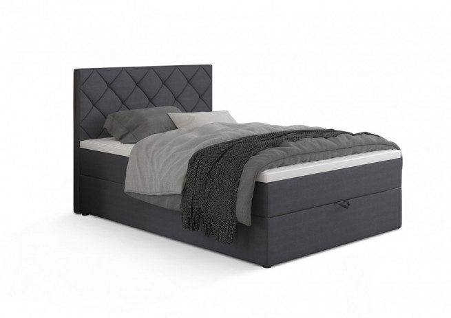 Postel boxspring Praga 120x200 antracit