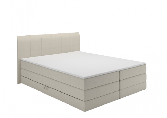 Postel boxspring 180x200 Ravena krémová