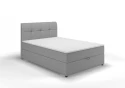 Postel boxspring Izmir 120x200 světle šedá