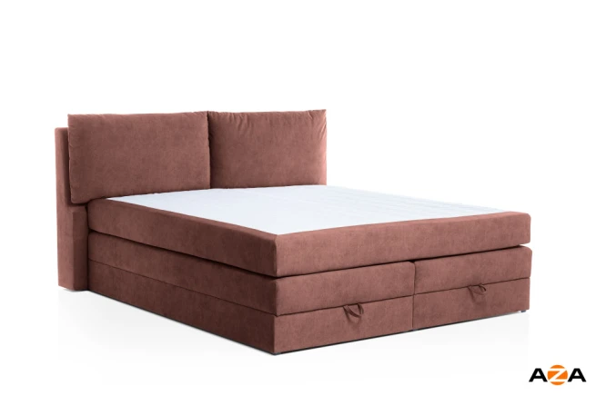 Boxspring postel s úložným prostorem 200x200 Korfu