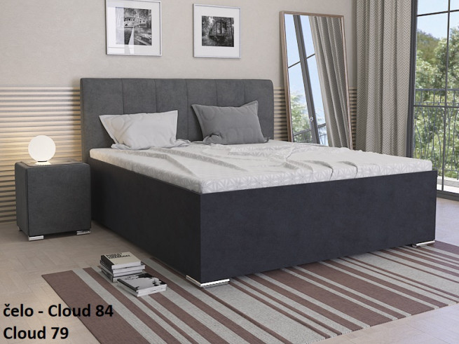Vysoká postel Megan 230x220 cm - výběr barev