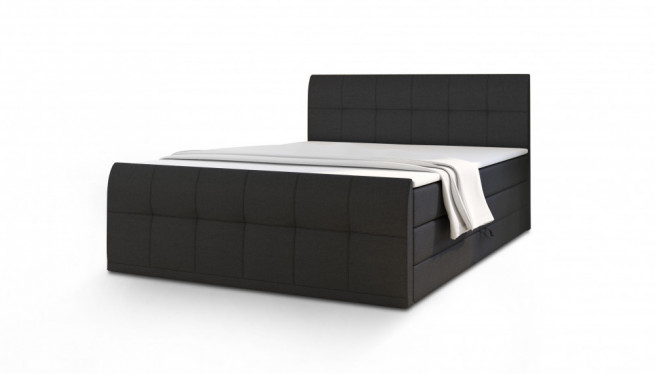 Postel boxspring Milano 180x200 černá