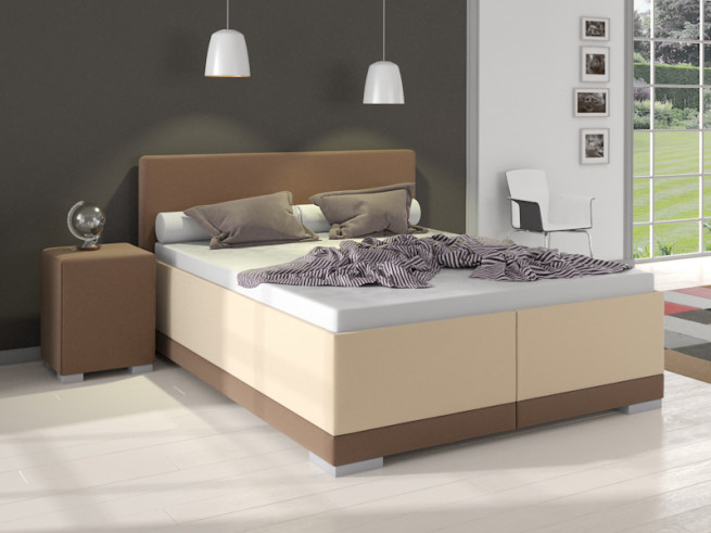 Nadrozměrná postel Modul 220x220 cm vysoká 60cm 1500 barev