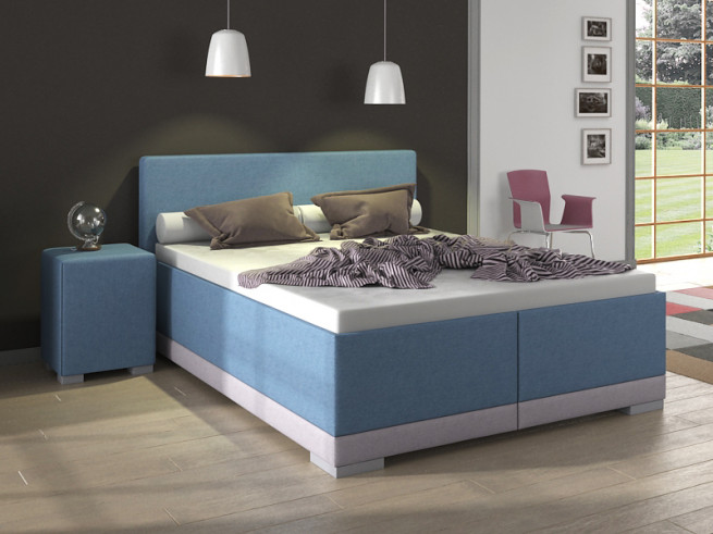 Nadrozměrná postel Modul 210x220 cm vysoká 60cm 1500 barev