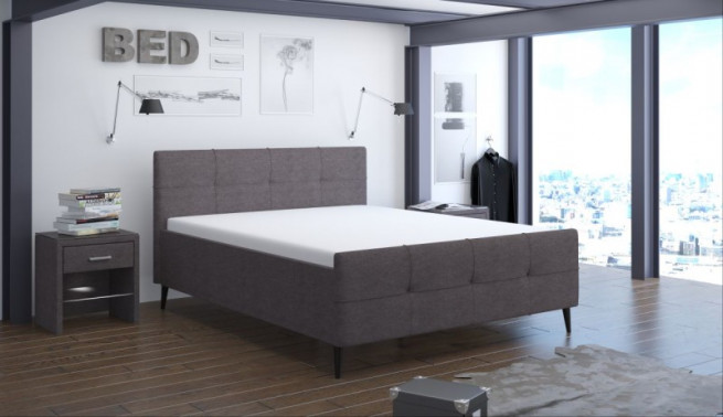 Vysoká postel Aspen K 120x200 cm více barev