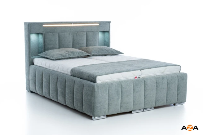 Luxusní postel 140x200 s úložným prostorem Monty