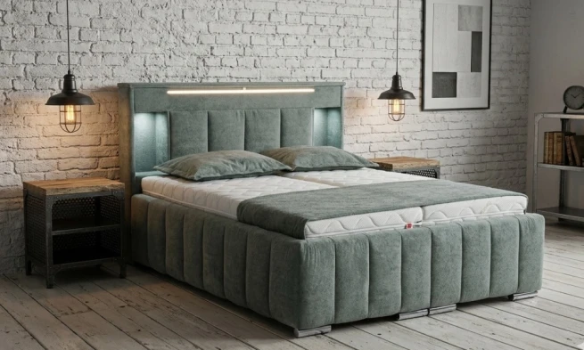 Luxusní manželské postele Monty