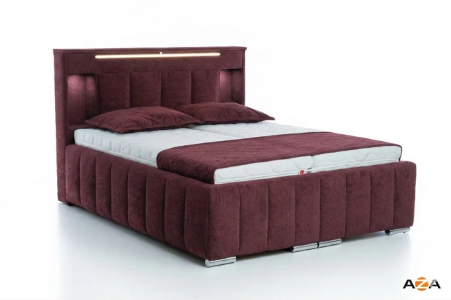 Luxusní postel 150x200 s úložným prostorem Monty