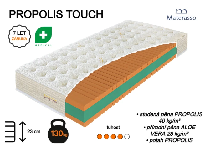 Zdravotní matrace Propolis touch