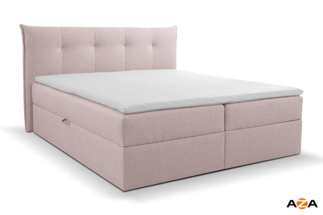Postel boxspring Nepál 280x200 s úložným prostorem - výběr barev