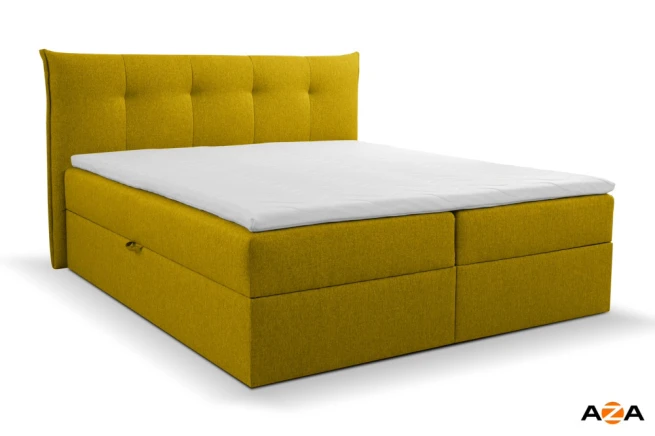 Postel boxspring Nepál 250x200 s úložným prostorem - výběr barev