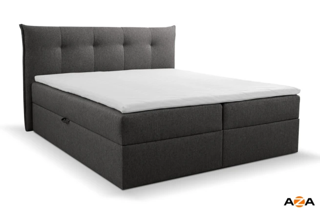 Postel boxspring Nepál 270x220 s úložným prostorem - výběr barev